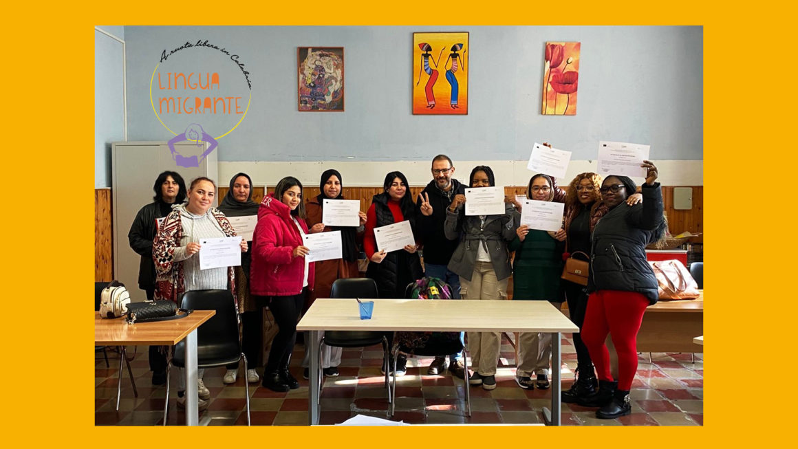 Si è concluso il corso di micro lingua informatica previsto dal progetto “Lingua Migrante – A ruota libera in Calabria”