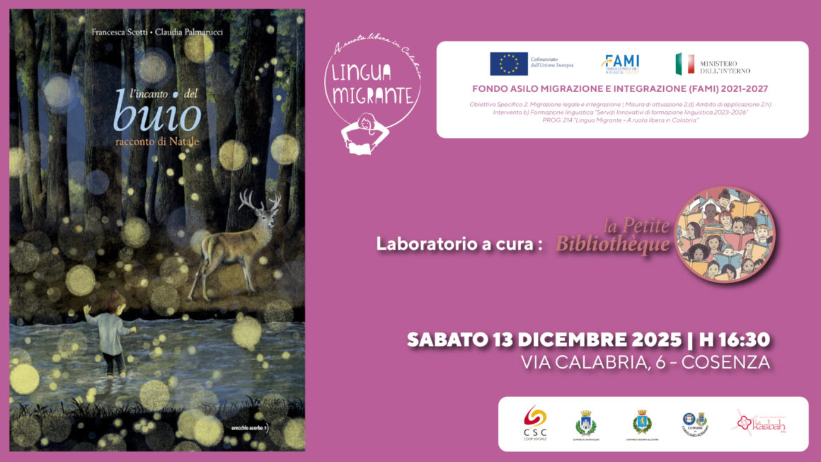 Secondo appuntamento dei laboratori di lettura in lingua madre per minori stranieri