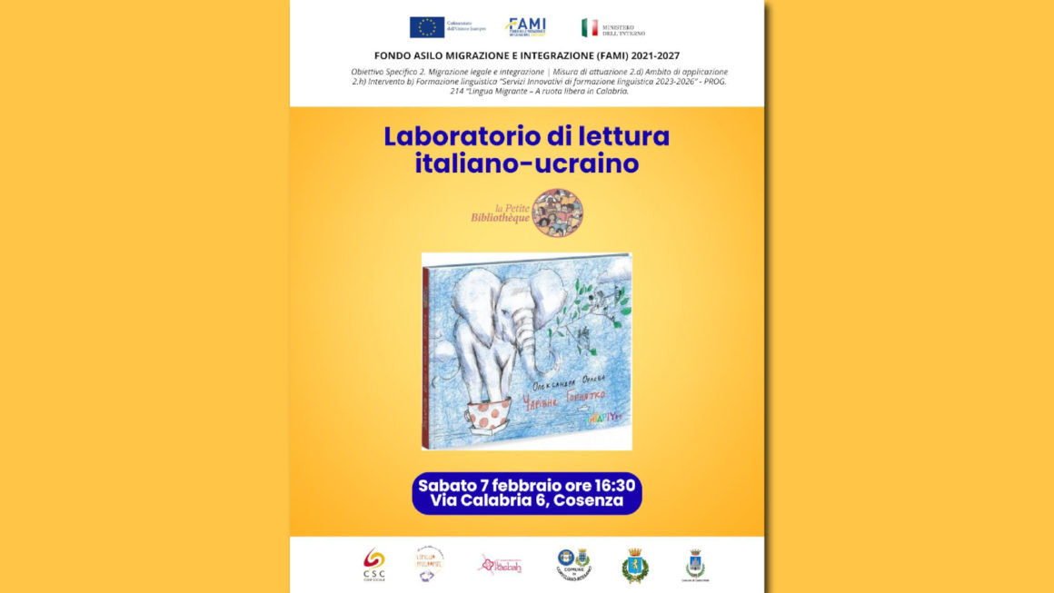 Terzo appuntamento dei laboratori di lettura in lingua madre per minori stranieri Terzo appuntamento dei laboratori di lettura in lingua madre per minori stranieri